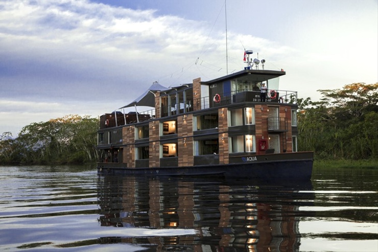 アマゾン川をクルーズする豪華客船ホテルがステキ！ ペルーの「Aqua Amazon」