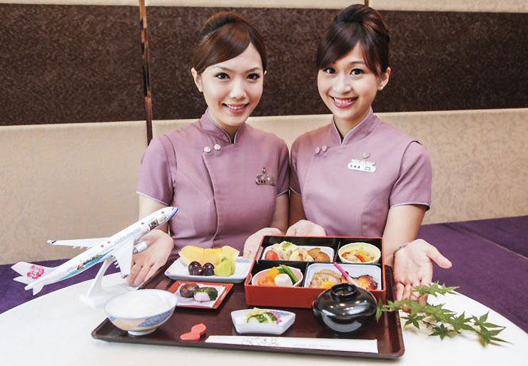 【5つ星ホテルの和食】台湾のチャイナエアラインが一流ホテルと機内食を開発！