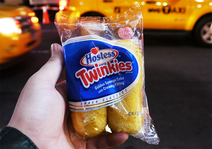 アメリカ合衆国で「究極のジャンクフード」と言われている国民的お菓子/ TWINKIES(トゥインキー)