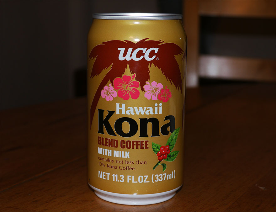ハワイ限定の缶コーヒーが美味しい件 / 日本メーカーUCC上島珈琲が販売