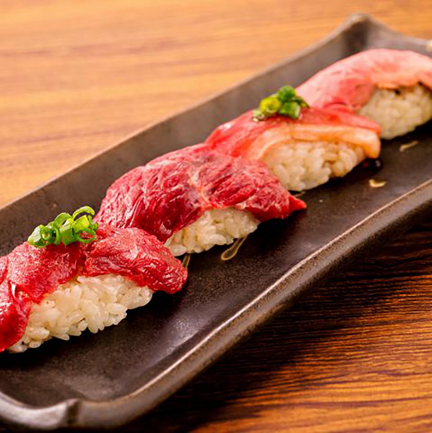 【魅惑の食べ放題】雲丹トロ寿司と肉寿司の食べ放題・飲み放題が贅沢すぎる / 吉祥寺肉寿司