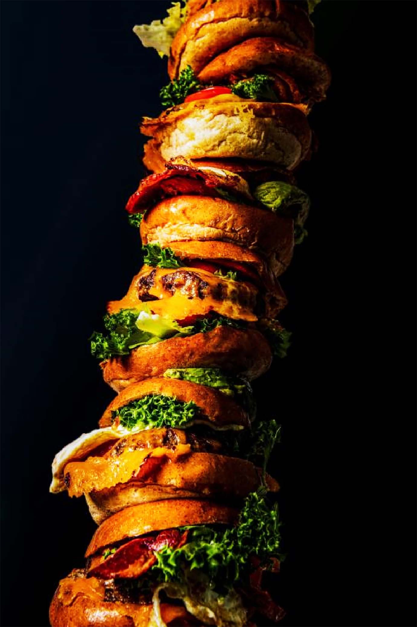 【挑戦グルメ】59800円の巨大ハンバーガーが無料で食べられるぞおおおぉぉ！ 総重量約6キロ！ いしがまや GOKU BURGER