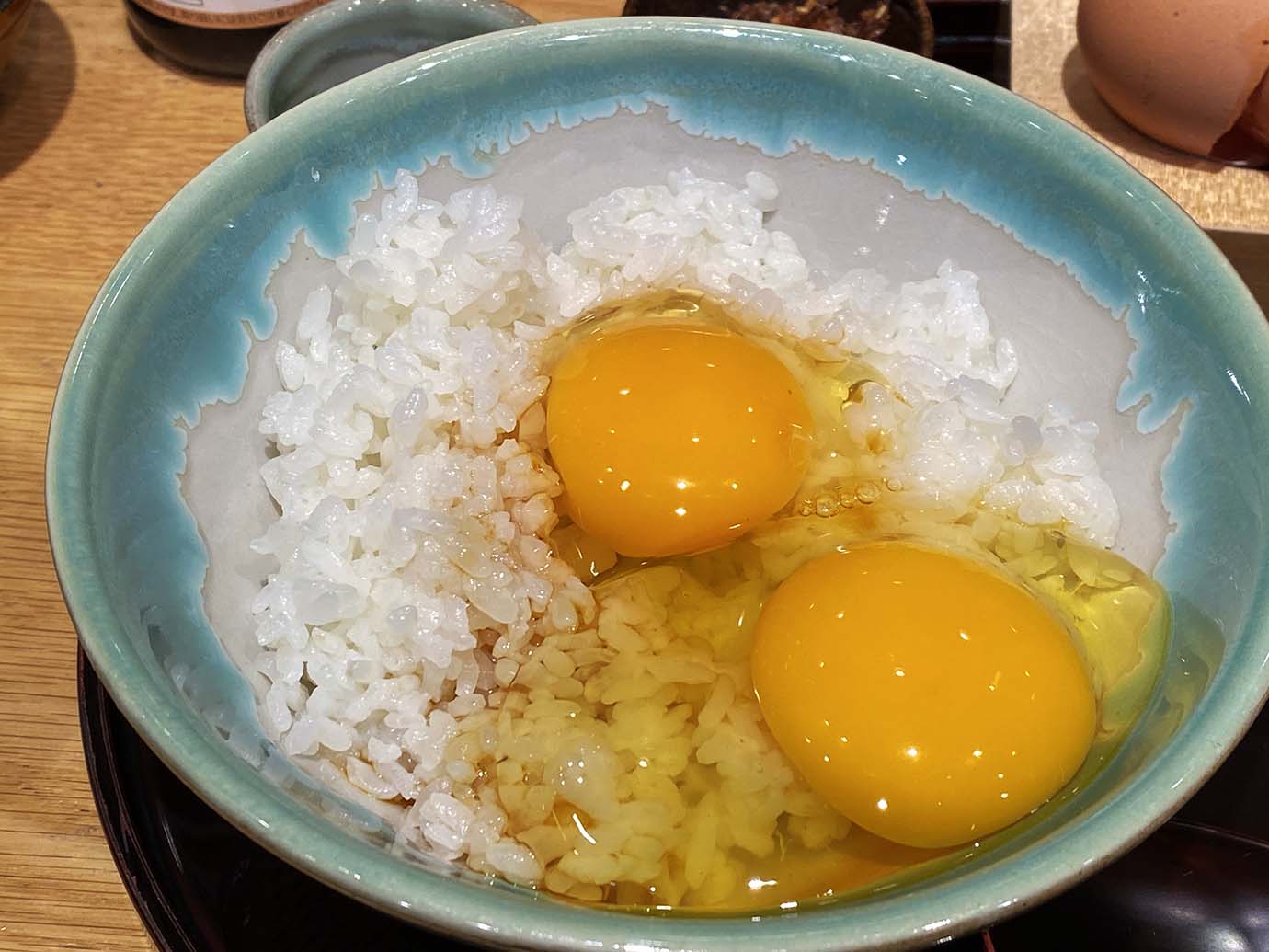 高級卵のたまごかけごはんを羽田空港で食べよう / 赤坂うまや うちのたまご直売所 羽田空港店