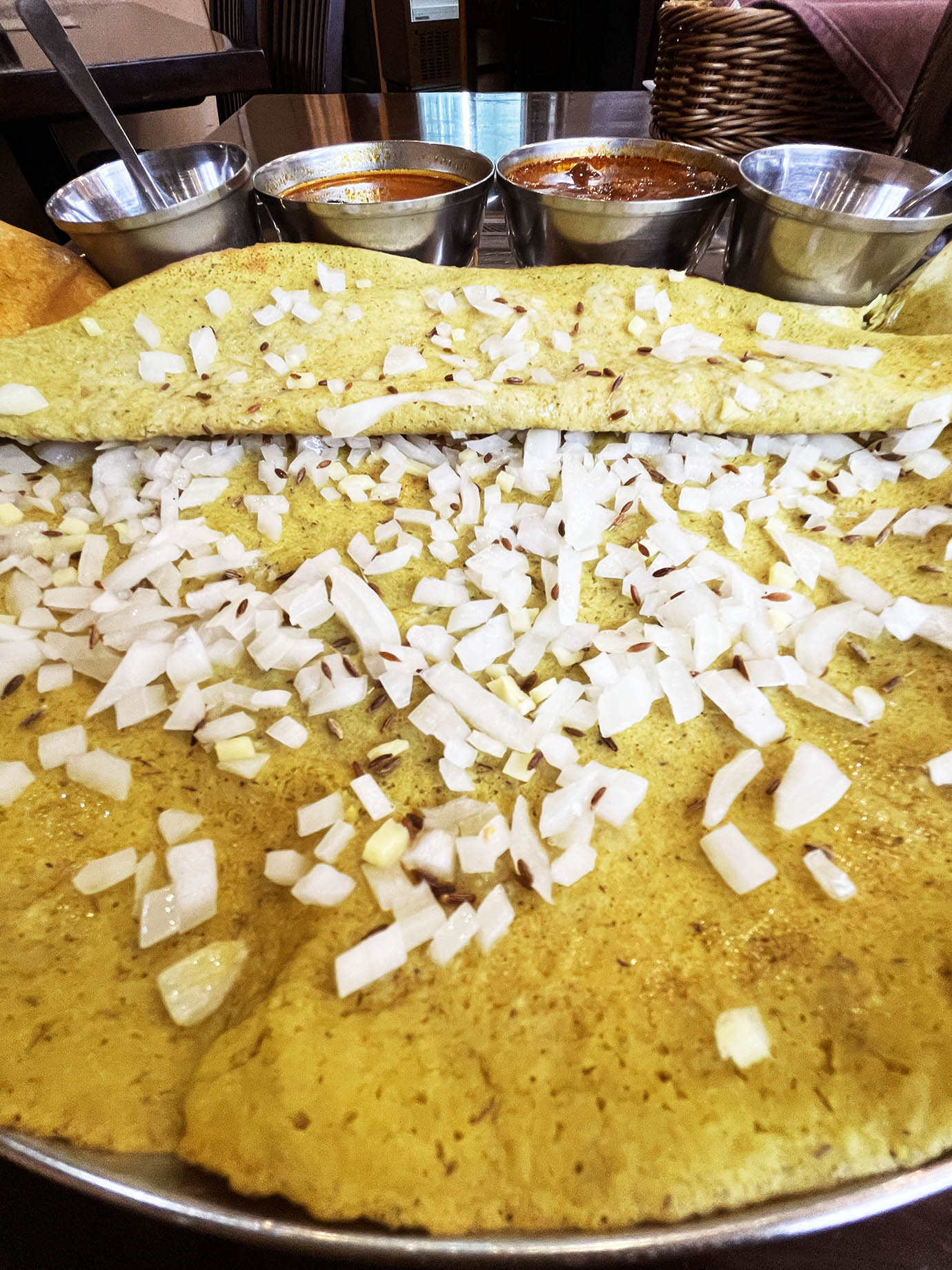 【美味グルメ】ナン大好きなのにオーニンペサラッツを食べたらナンより好きになった / インド料理店「アーンドラ・ダバ」